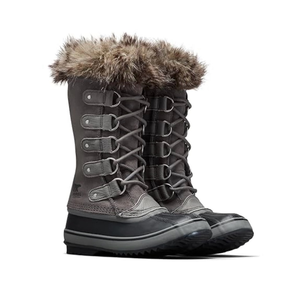 NEW IN BOX - SOREL Women's Joan of Arctic Waterproof Boot - Quarry, Black